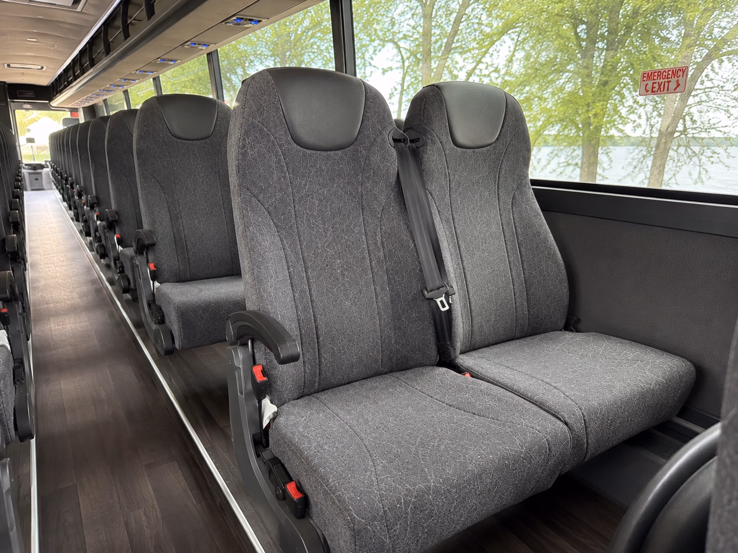 encinitas charter bus rental interior