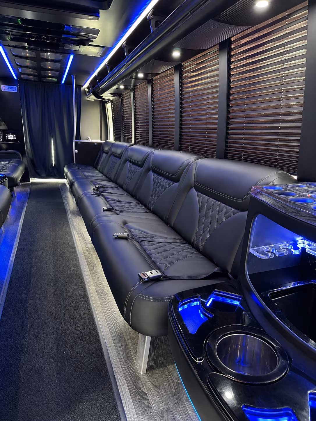 encinitas sporting event party bus rental