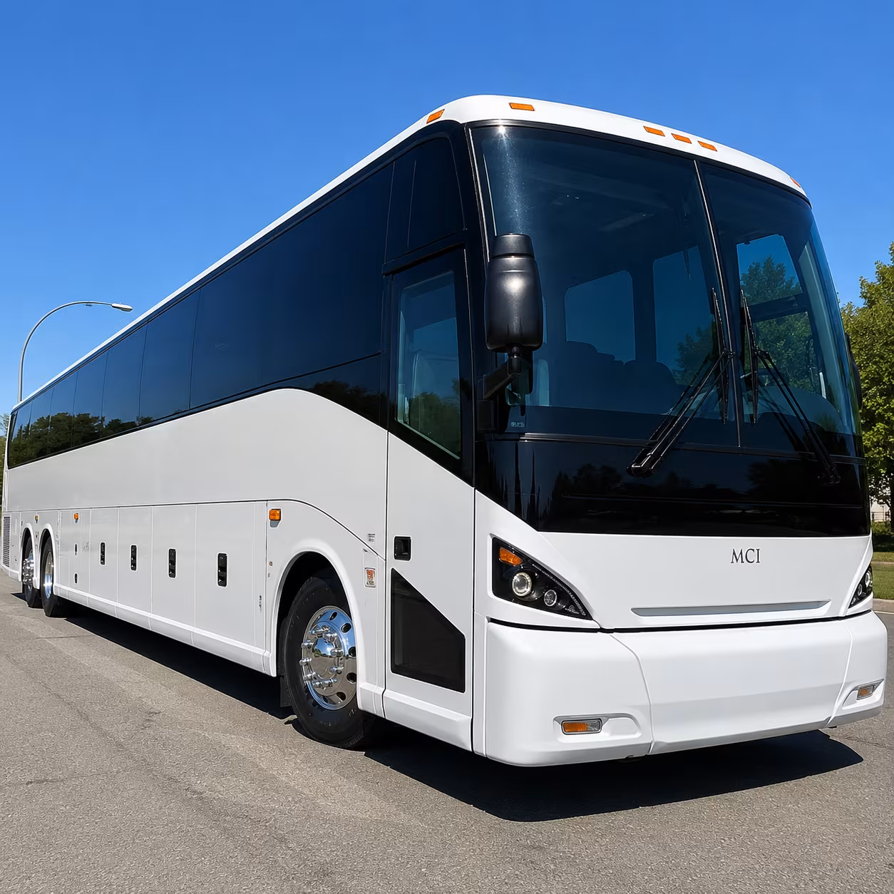 poway charter bus rental exterior