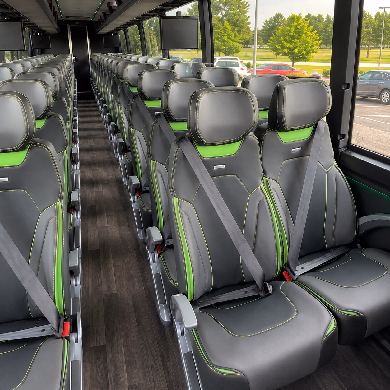 vista spacious private event charter bus rentals in vista