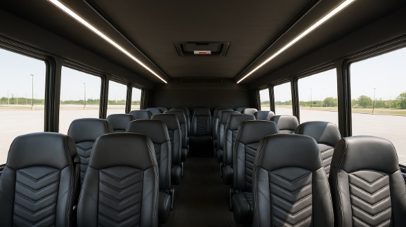 encinitas 15 passenger minibus inside