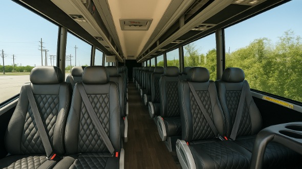 encinitas 18 passenger minibus inside