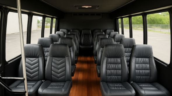 encinitas 25 passenger minibus inside