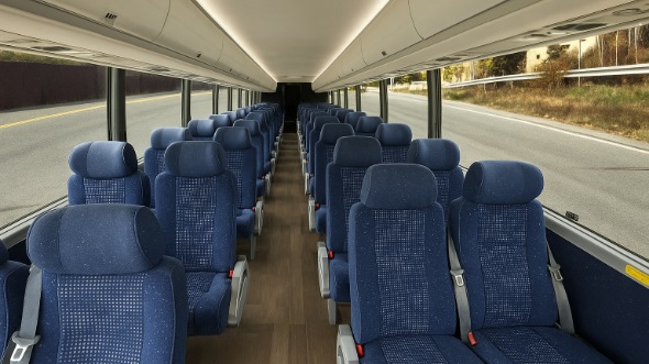 encinitas 28 passenger minibus inside