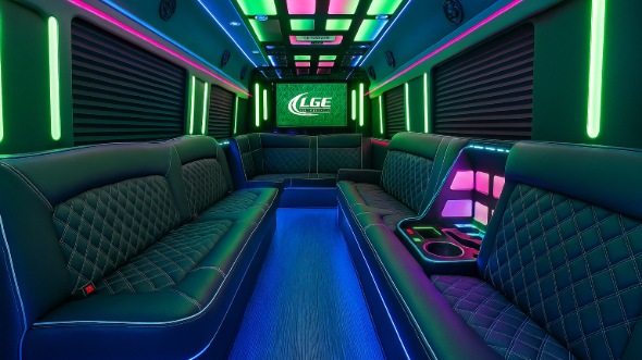 encinitas party bus rental inside